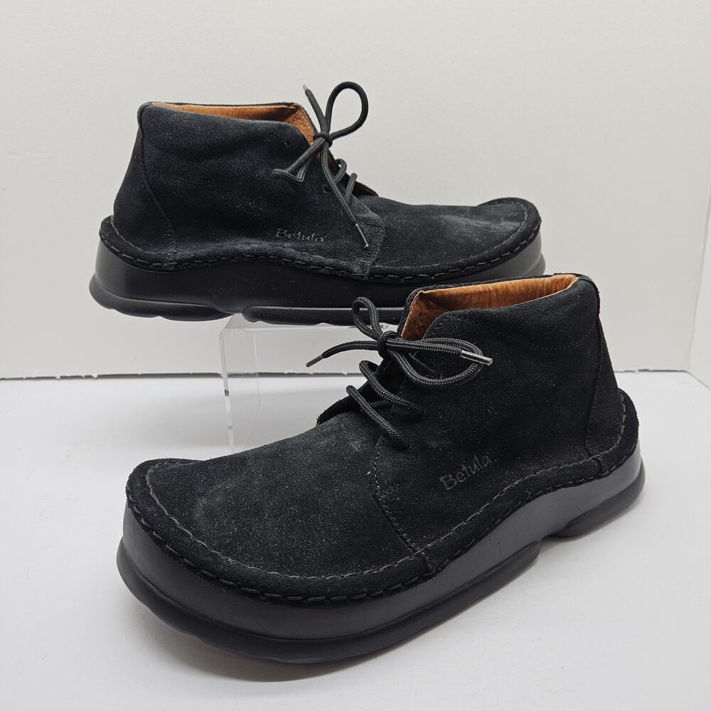 Betula Berkenstock Suede Leather Lace Up Boots Eur 40 US L9/M7 New No Tags